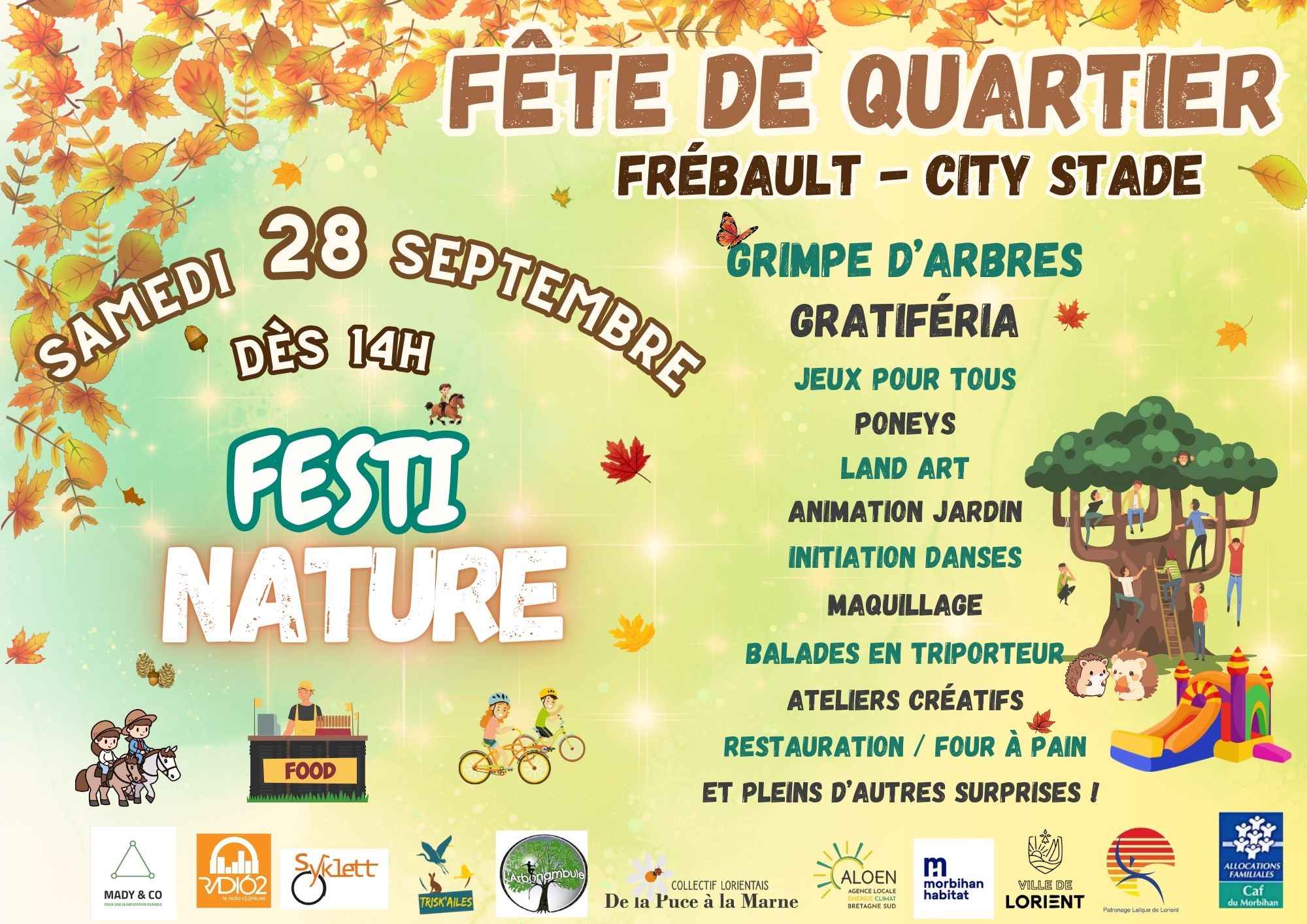 Fête de quartier à Frébault le 28 septembre !